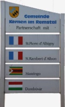PG-Schild Kernen
